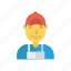 avatar, man, person, profile, user, worker, young 