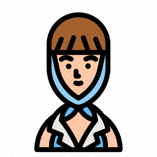 Maid, woman, teen, avatar, girl icon - Download on Iconfinder