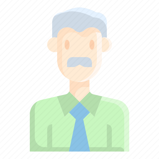 Avatar, elder, elderly, man, old, people, person icon - Download on Iconfinder
