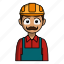 avatar, builder, job, profession, profile 