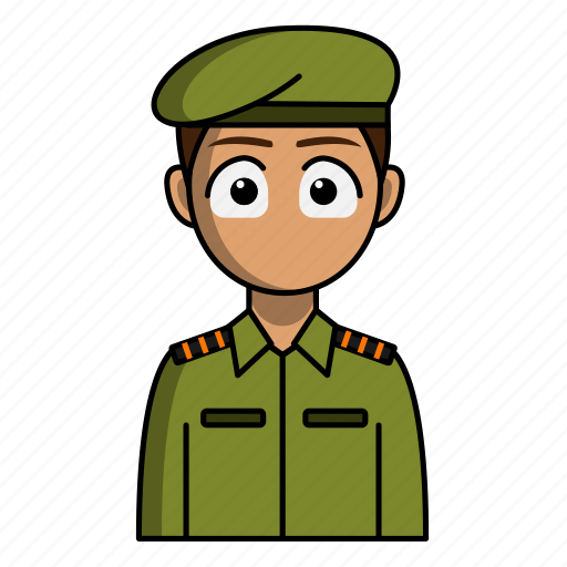 Avatar, job, military, profession, soldier icon - Download on Iconfinder