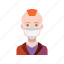 avatar, interface, man, people, person, profile, user 