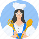 chef, avatar, person, character, user, male, profession