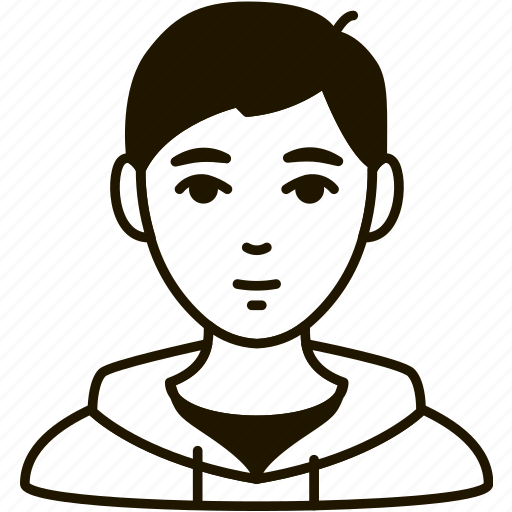 Hoodie, teenager, young, boy, freelancer icon - Download on Iconfinder
