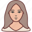 avatar, user, woman, lady 