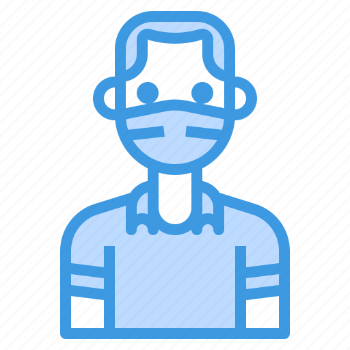 Avatar, hair, man, mask, mustaches, profile, short icon - Download on Iconfinder