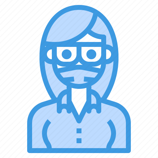 Avatar, business, glasses, mask, woman, women icon - Download on Iconfinder