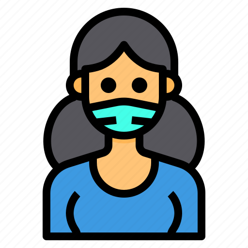 Avatar, business, mask, woman, women, worker icon - Download on Iconfinder