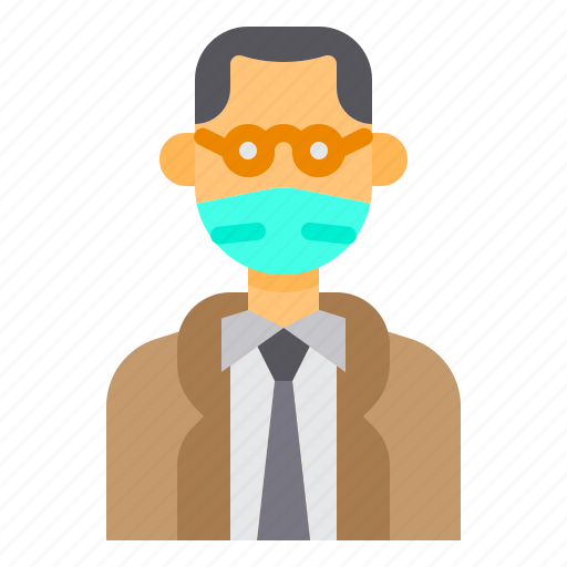Avatar, man, mask, mustaches, old, professor, profile icon - Download on Iconfinder