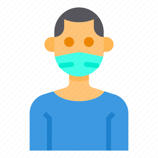 Avatar, hair, man, mask, profile, short icon - Download on Iconfinder