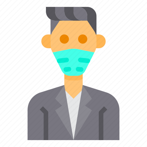 Avatar, man, mask, profile, thin icon - Download on Iconfinder