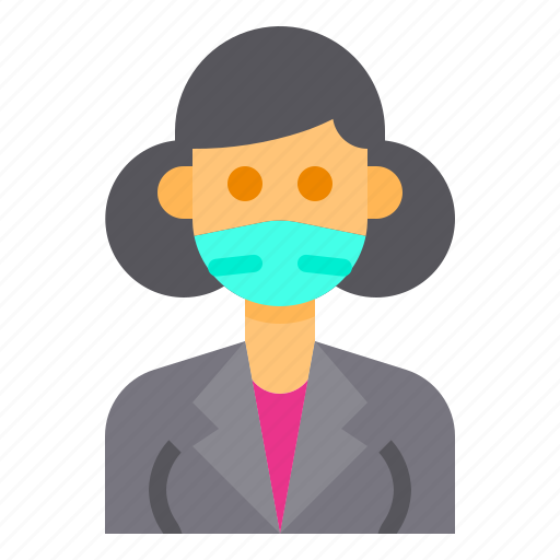 Avatar, business, mask, suit, woman, women icon - Download on Iconfinder