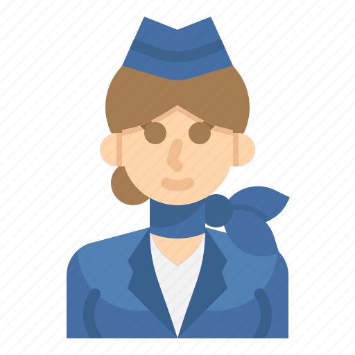Avatar, people, air, hostess, woman icon - Download on Iconfinder
