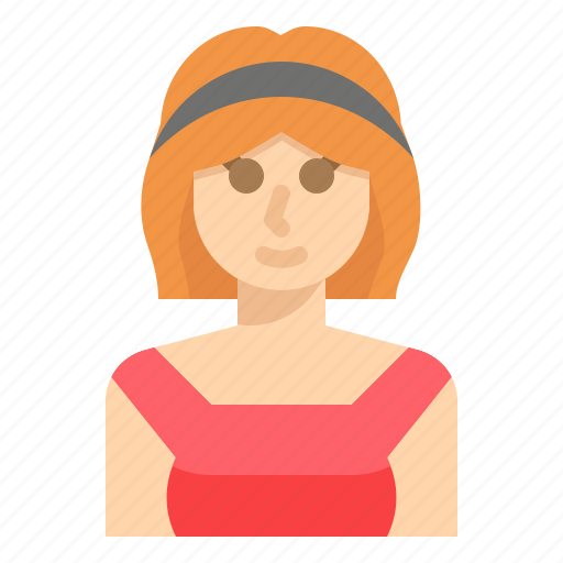 Avatar, woman, short, girl, hair icon - Download on Iconfinder