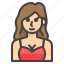 avatar, female, woman, hair, long 