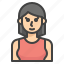 avatar, hair, woman, person, short 
