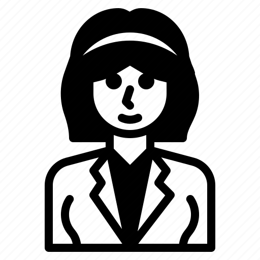 Avatar, business, short, woman, hair icon - Download on Iconfinder