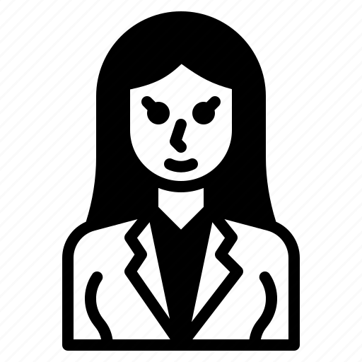 Avatar, female, woman, business, office icon - Download on Iconfinder
