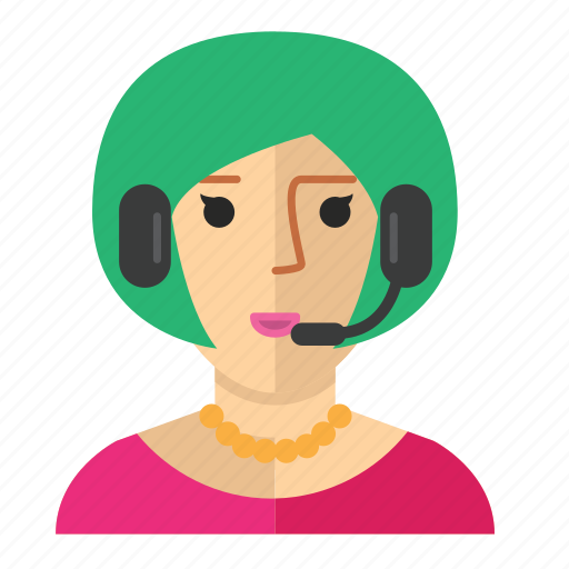 Avatar, customer, service, staff, woman, work icon - Download on Iconfinder