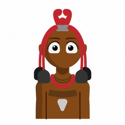 Avatar, culture, dress, himba, traditional, woman icon - Download on Iconfinder