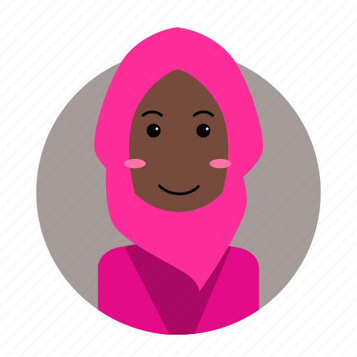 Avatar, female, moslem, people, profile, woman icon - Download on Iconfinder