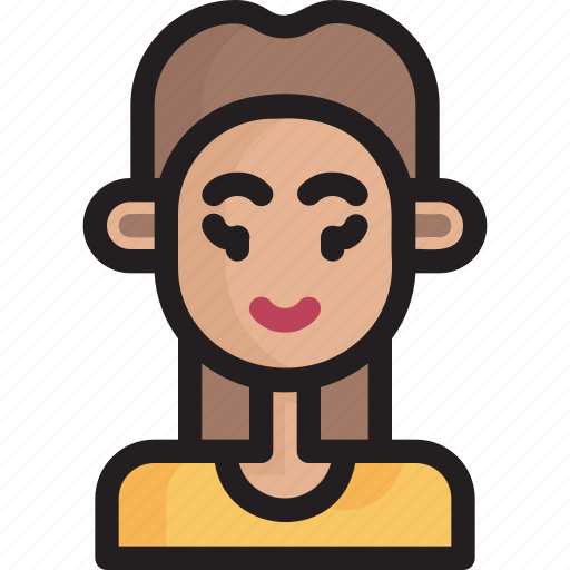 Girl, avatar, people, person, profile, head, face icon - Download on Iconfinder