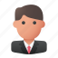 avatar, businessman, manager, people, profile, user 