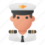 avatar, man, pilot, professional, user 