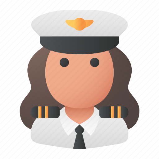 Avatar, pilot, professional, user, woman icon - Download on Iconfinder