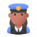 avatar, guard, police, policewoman, professional, woman