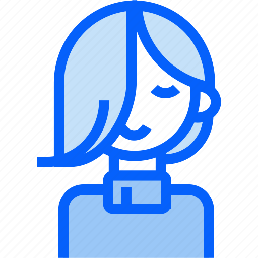 Profile, woman, user, social, character, people, avatar icon - Download on Iconfinder