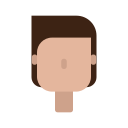 brown hair, avatar, profile, man
