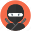 avatar, avatars, ninja, profile, user 