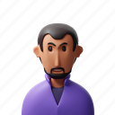 boy, old, father, people, person, avatar, male, man, profile, face, character, user