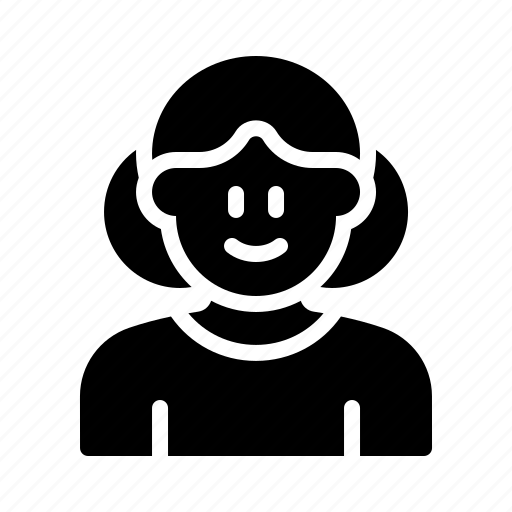 Woman, girl, person, social, user, profile, avatar icon - Download on Iconfinder