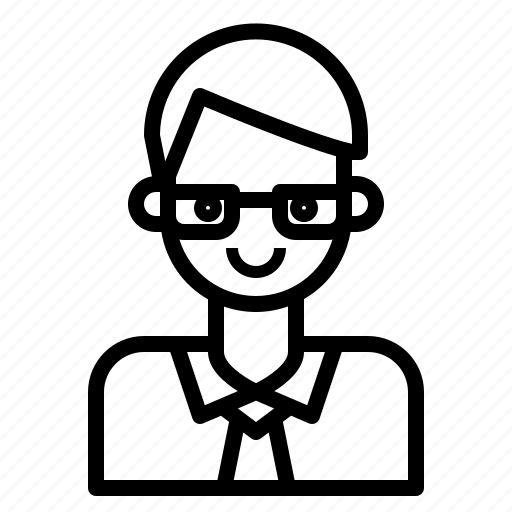 Avatar, business, glasses, man, office icon - Download on Iconfinder