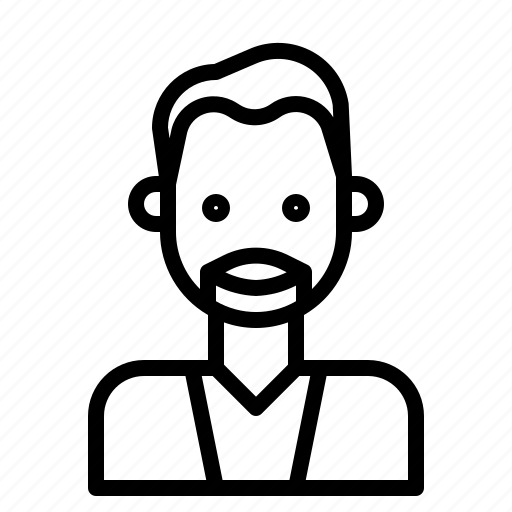 Avatar, beard, hipster, man, mustache, style icon - Download on Iconfinder