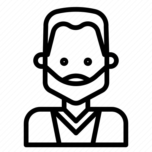 Avatar, beard, man, mustache, oldman, style icon - Download on Iconfinder