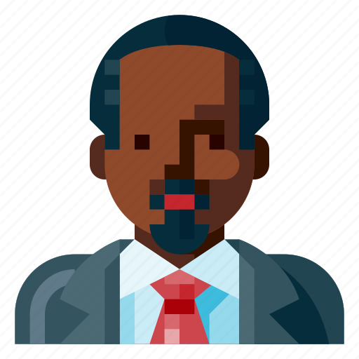 Afro, avatar, business, human, man, portrait, profile icon - Download on Iconfinder