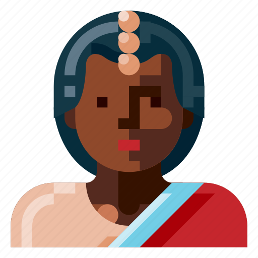 Avatar, human, indian, portrait, profile, user, woman icon - Download on Iconfinder