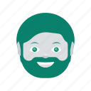 avatar, beard, face, man, profile, user