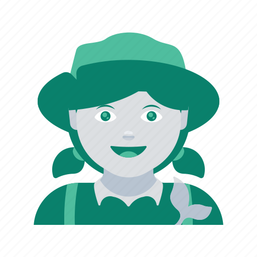 Avatar, face, fisher, profile, user, woman icon - Download on Iconfinder