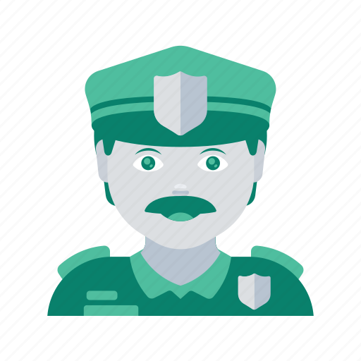 Avatar, face, man, police, profile, user icon - Download on Iconfinder