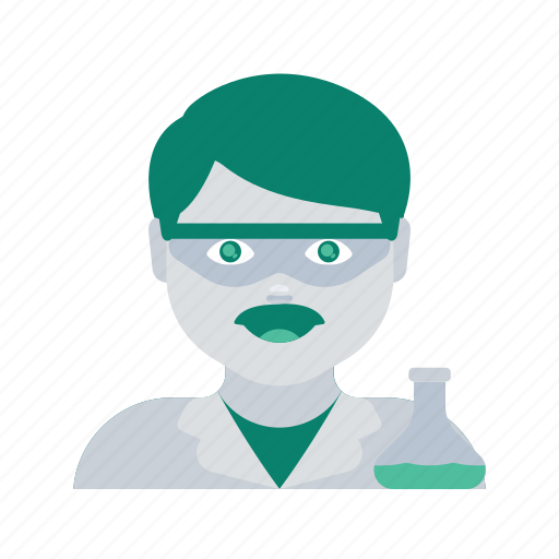 Avatar, face, man, profile, scientist, user icon - Download on Iconfinder