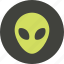 alien, avatar, user picture, face, profile 