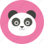 animal, avatar, china, panda, user picture, user profile, account 