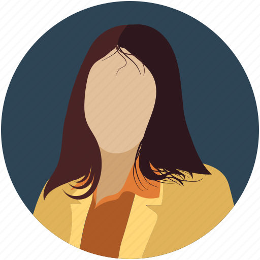 Female, human, lady, people, profile, user, woman icon - Download on Iconfinder