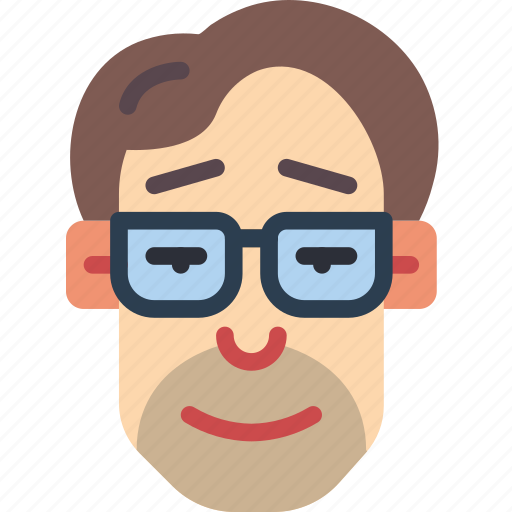 Avatars, boy, glasses, male, man, profile, user icon - Download on Iconfinder