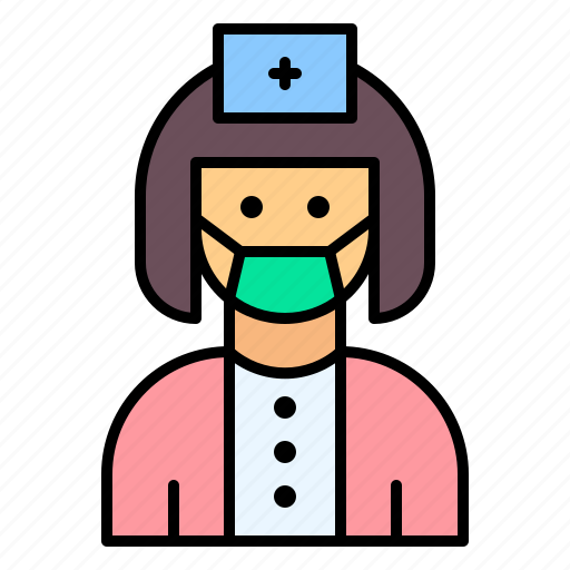 Physician, nurse, doctor, health, care, female icon - Download on Iconfinder