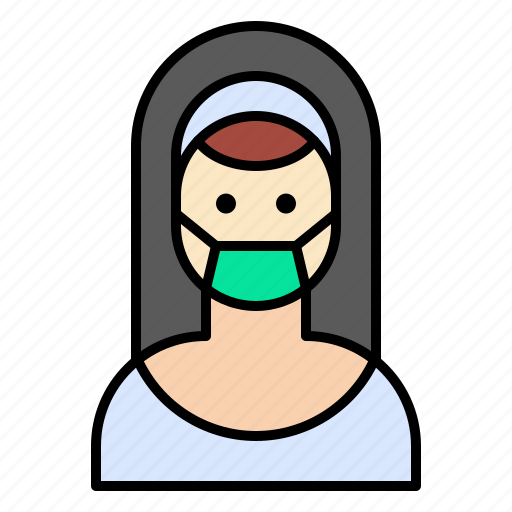 Woman, sister, avatar, nun, religion icon - Download on Iconfinder